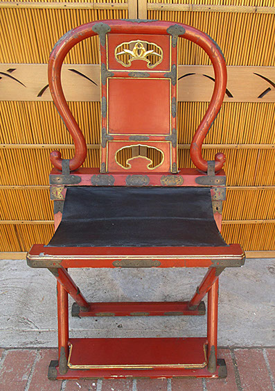 antique japanese chair